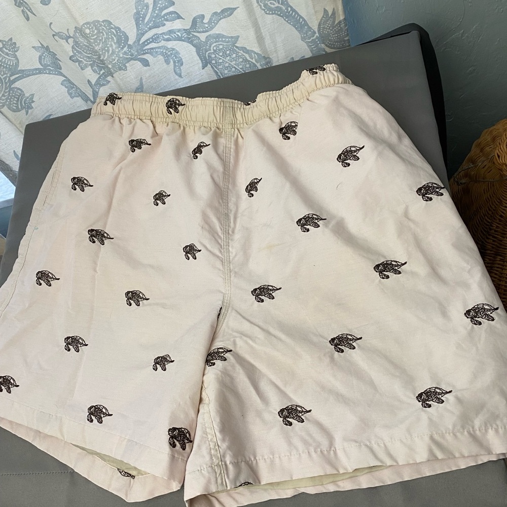 💥💥 Mens surf shorts Cremiuex embroidery turtle XL - Picture 1 of 11